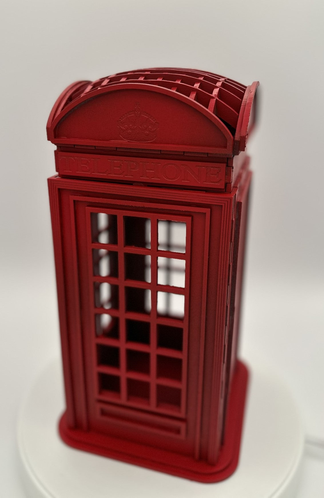 Light up British Phone box