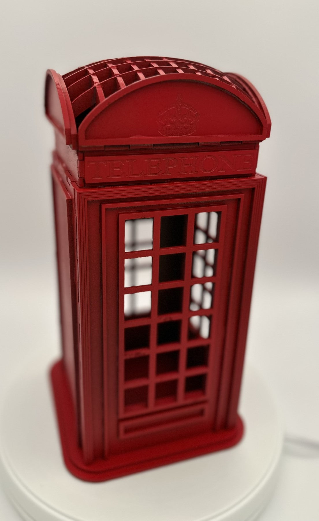 Light up British Phone box