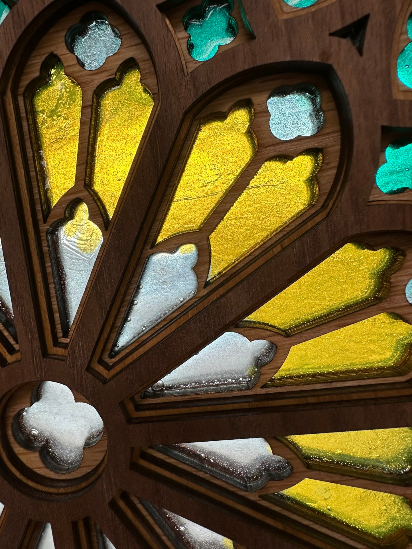 Stained Glass Window - Notre Dame Cathedral