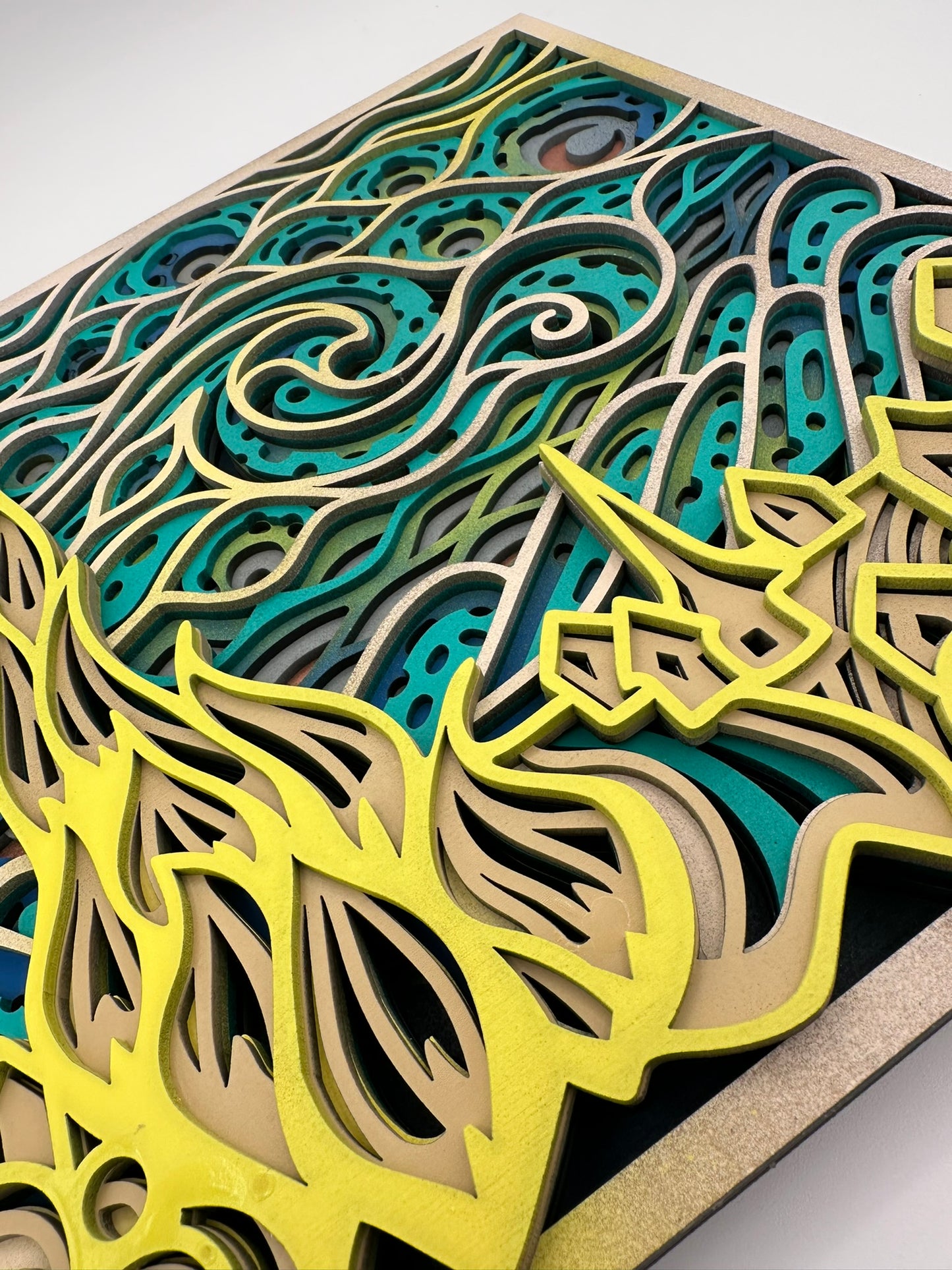 Layered Artwork - Starry Night