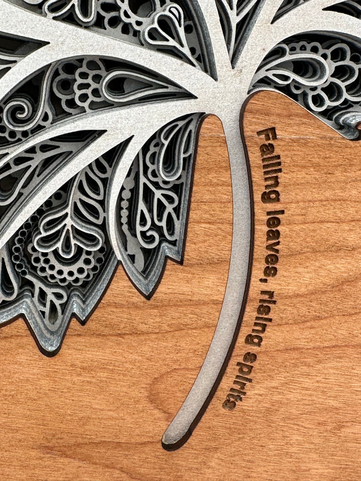 Layered Artwork - Leaf