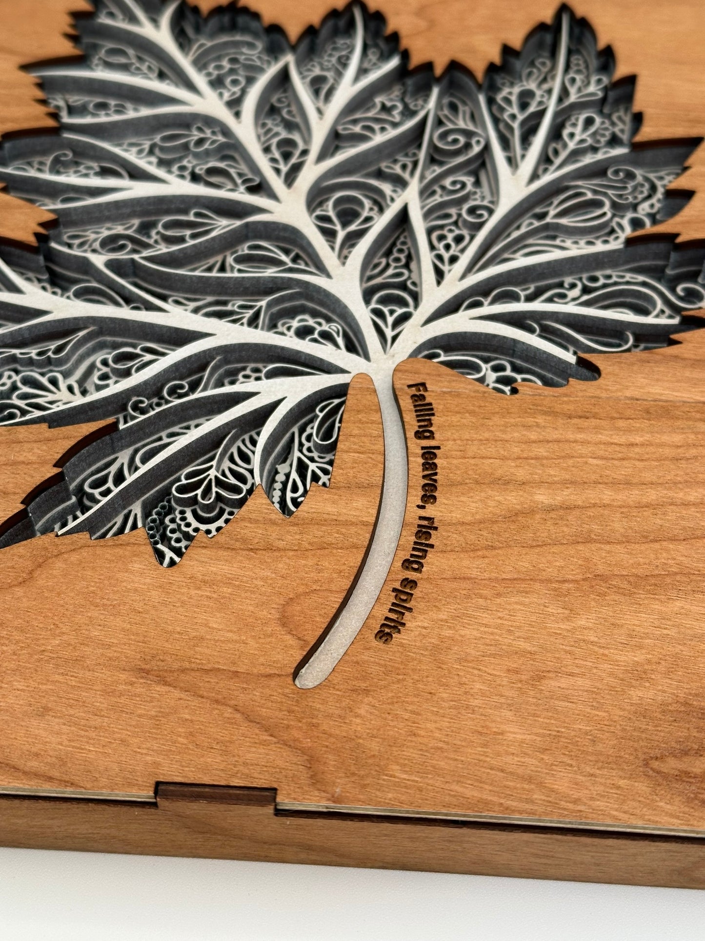 Layered Artwork - Leaf