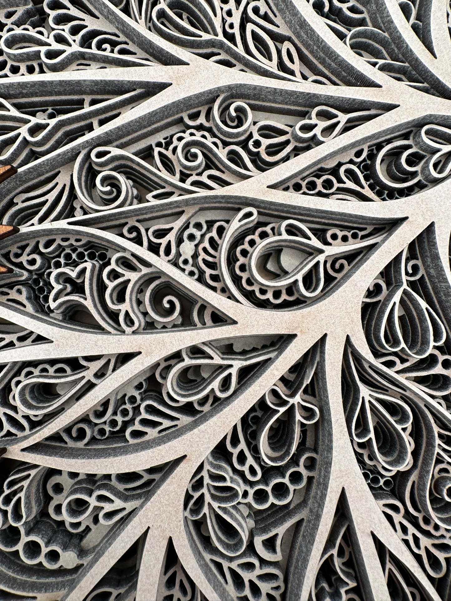 Layered Artwork - Leaf