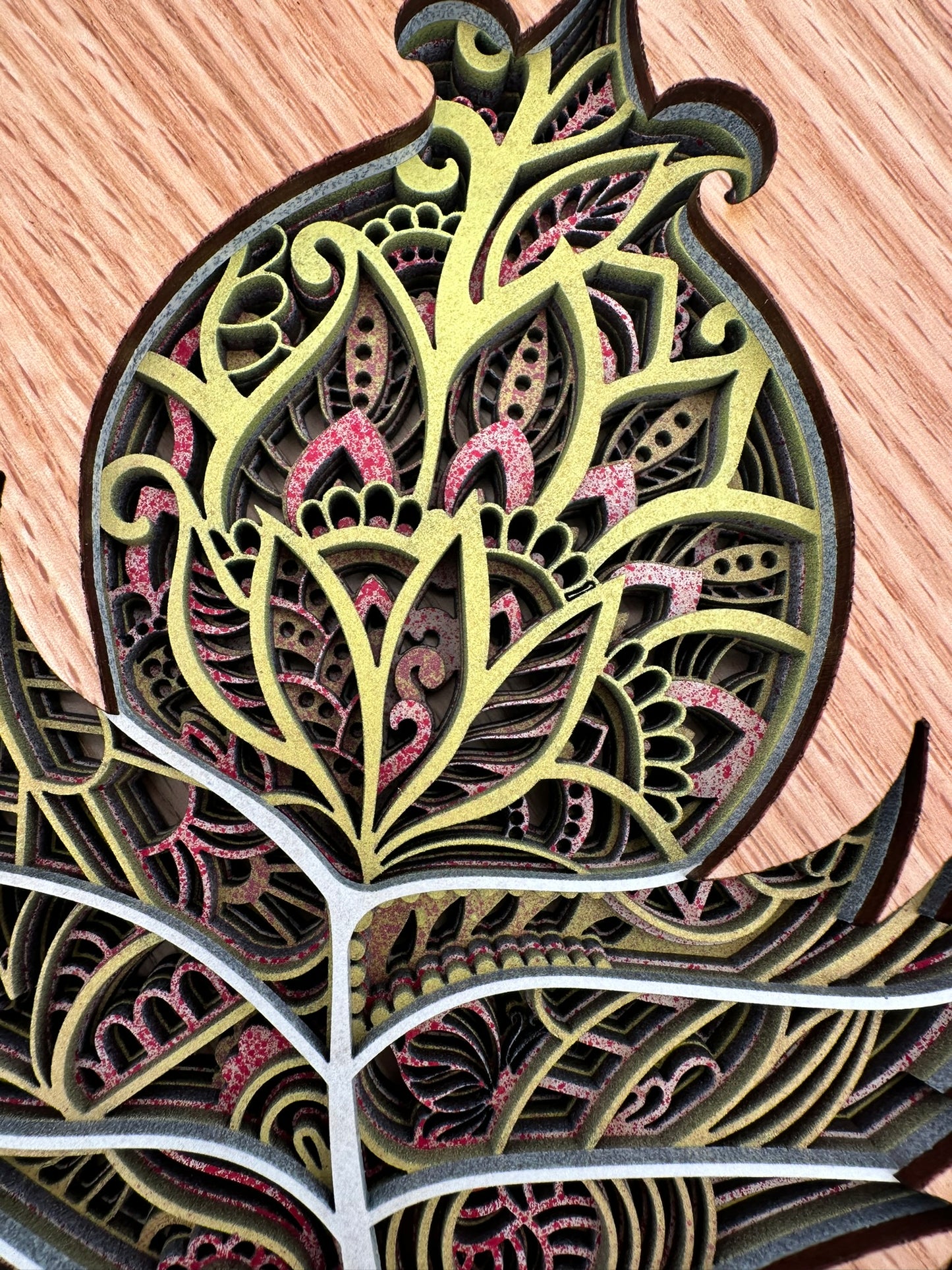 Layered Artwork - Feather