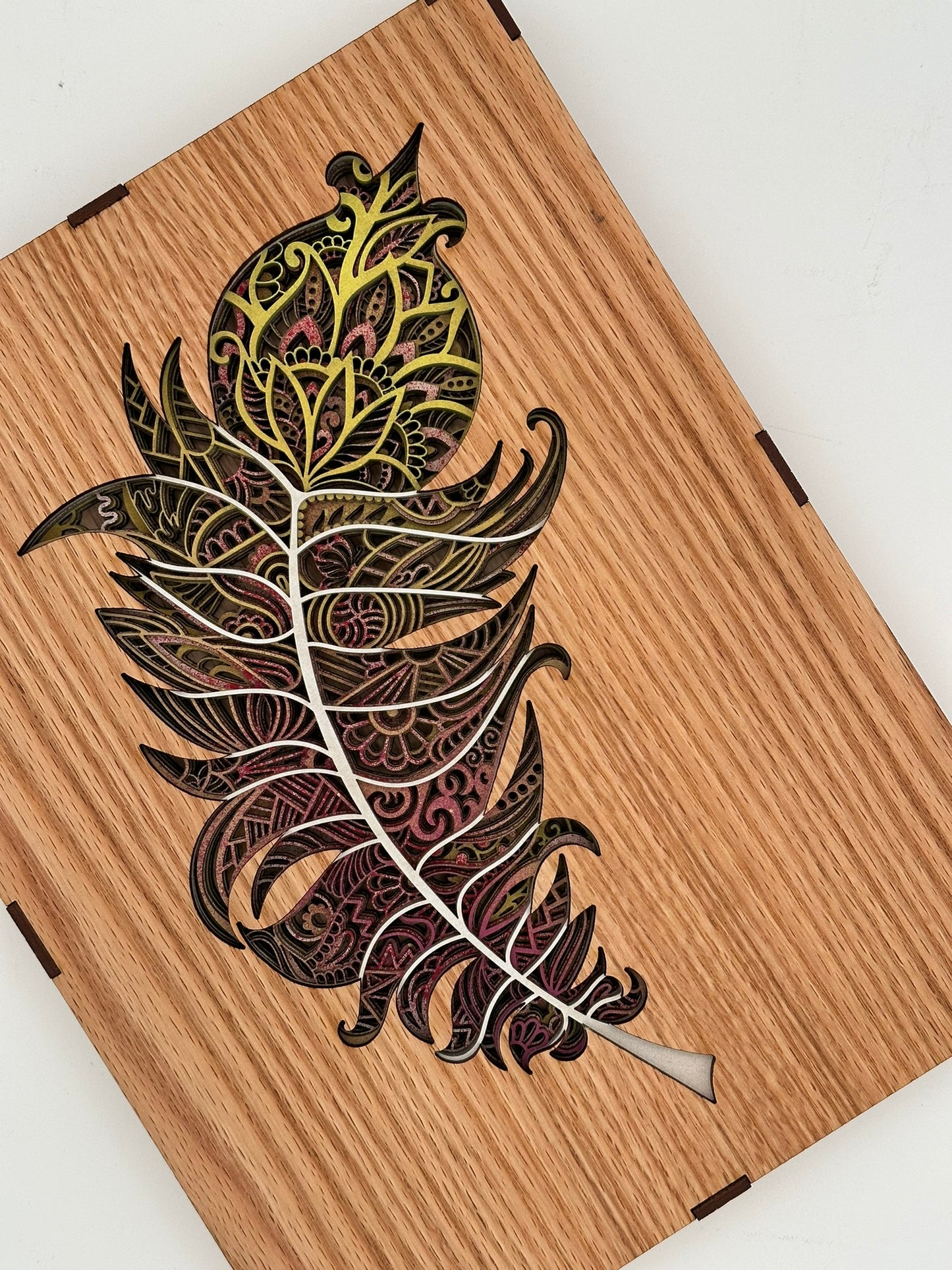 Layered Artwork - Feather