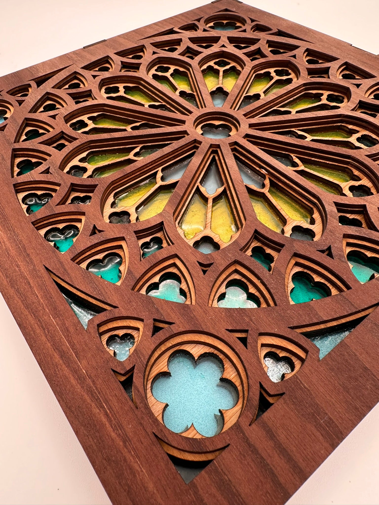 Stained Glass Window - Notre Dame Cathedral