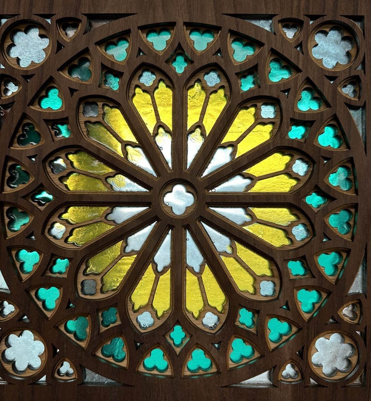 Stained Glass Window - Notre Dame Cathedral