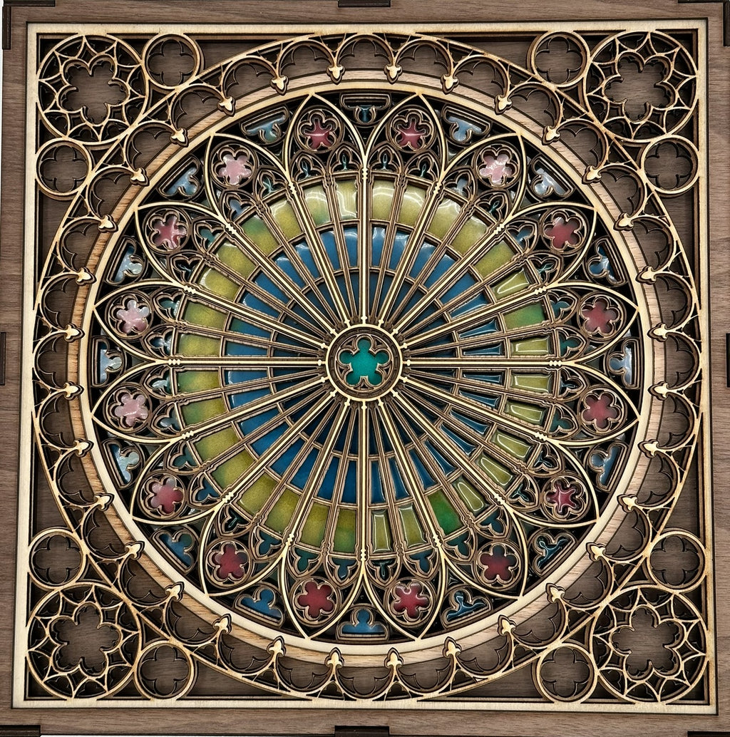 Stained Glass Window - Strasbourg Cathedral