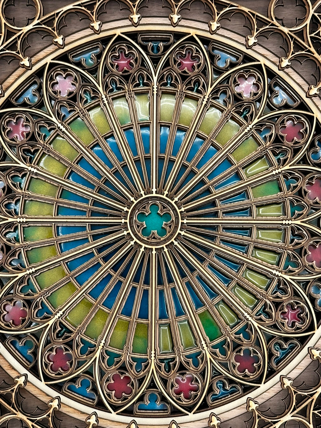 Stained Glass Window - Strasbourg Cathedral