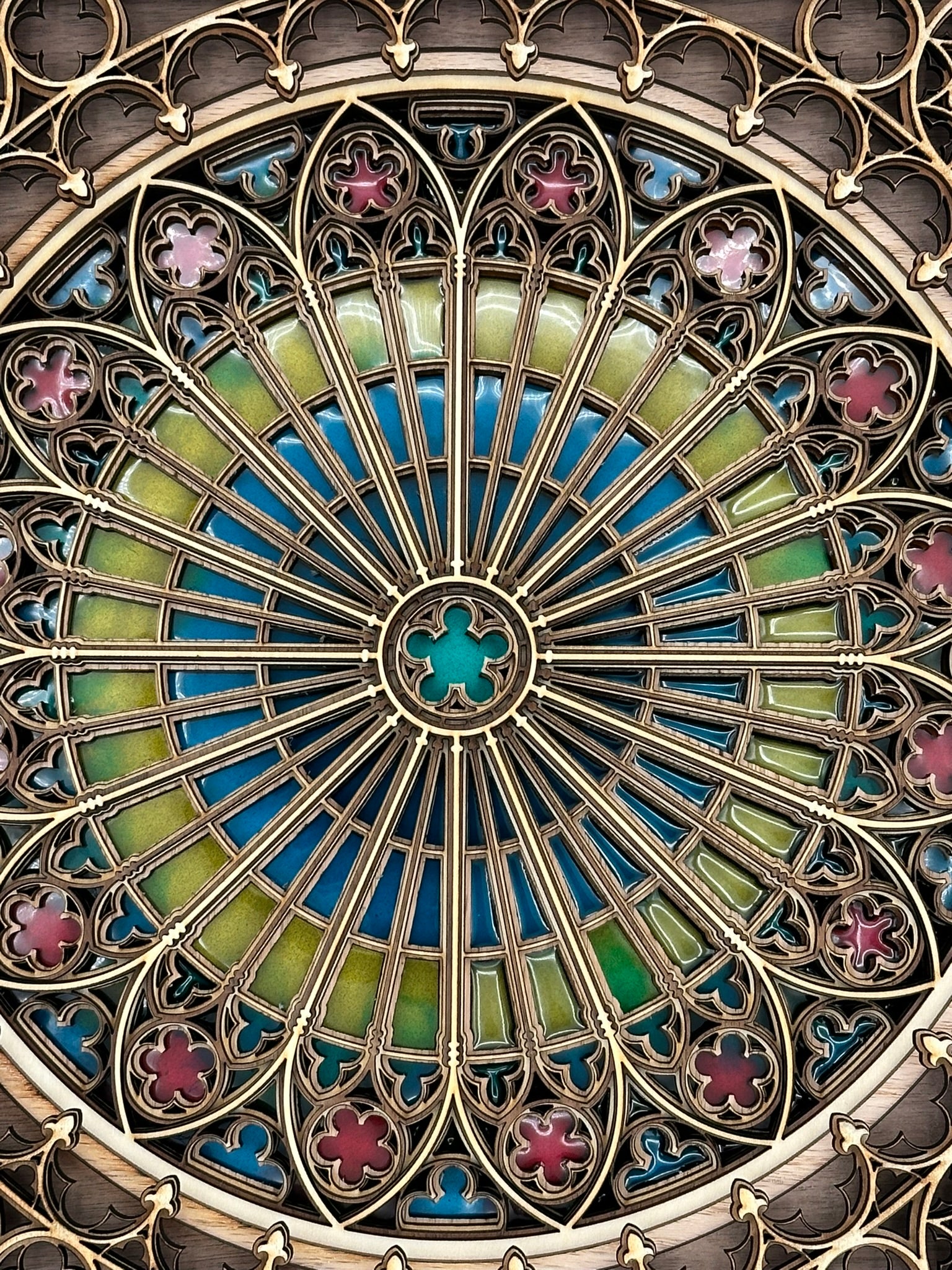 Stained Glass Window - Strasbourg Cathedral