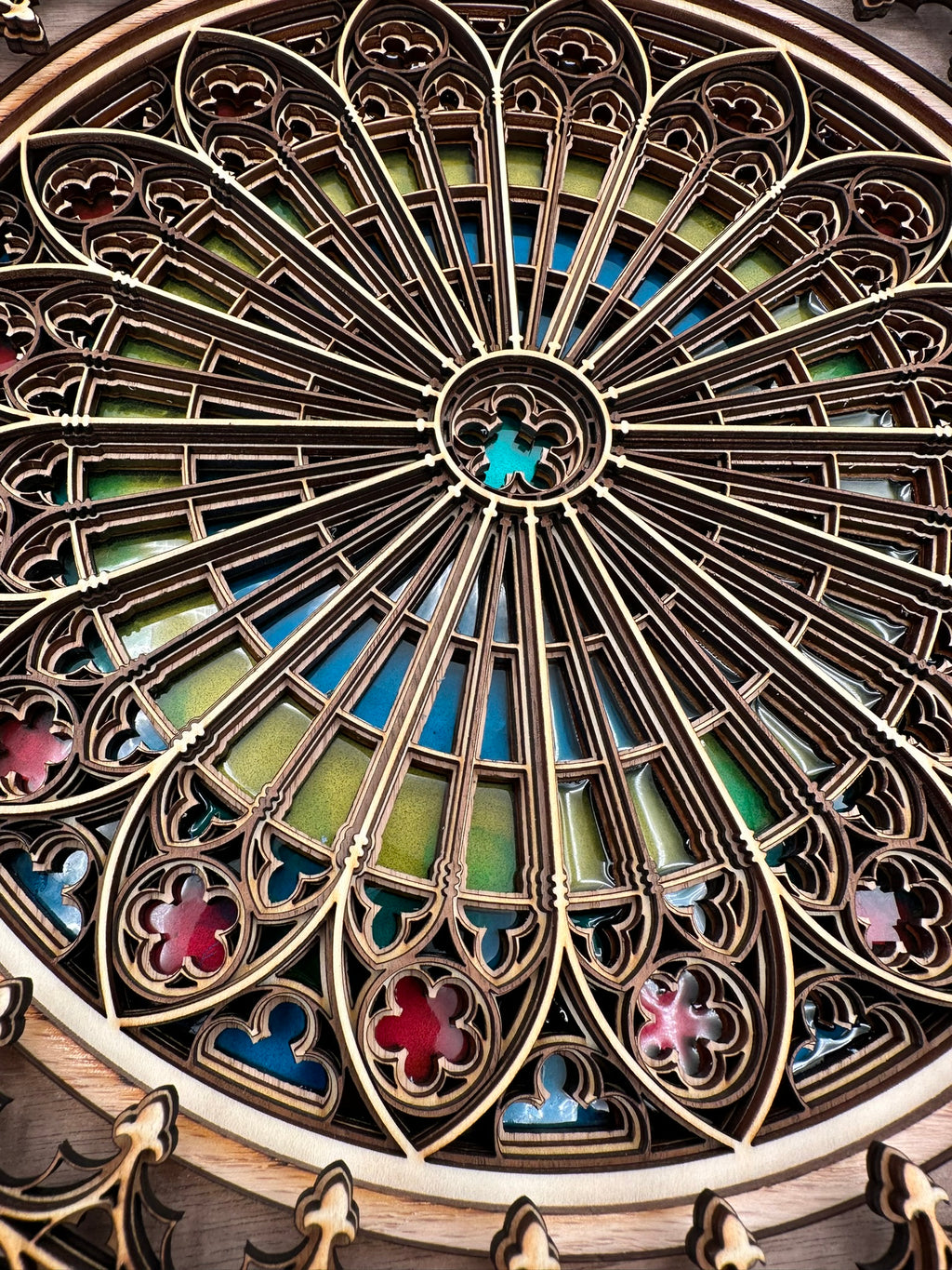 Stained Glass Window - Strasbourg Cathedral