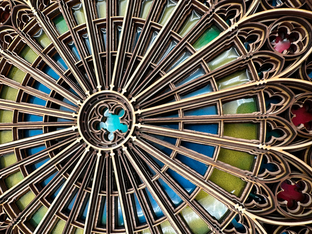 Stained Glass Window - Strasbourg Cathedral
