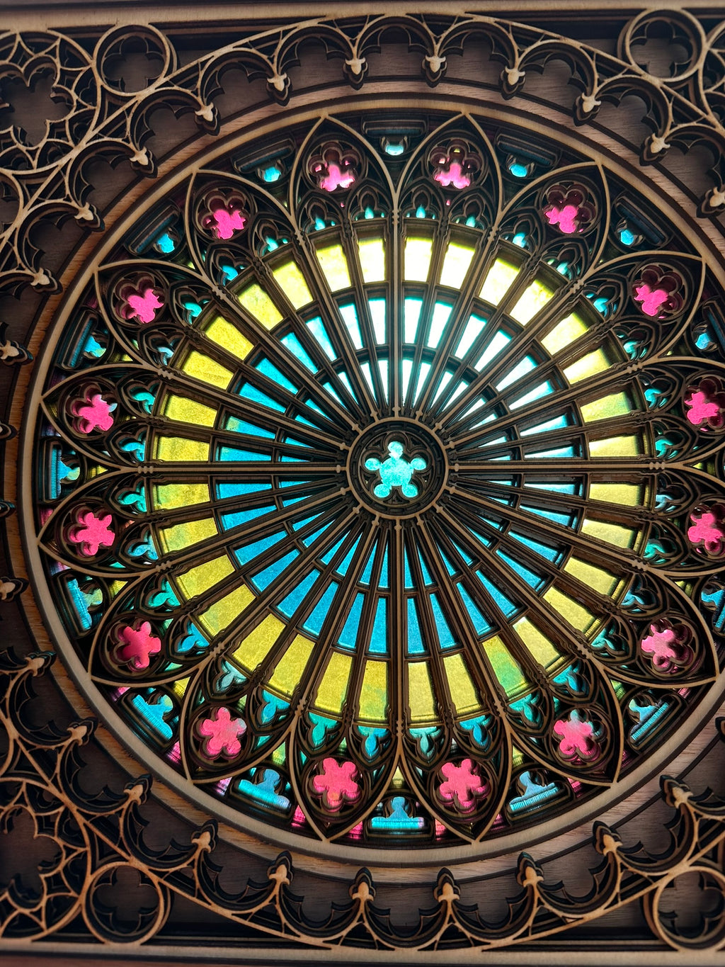 Stained Glass Window - Strasbourg Cathedral