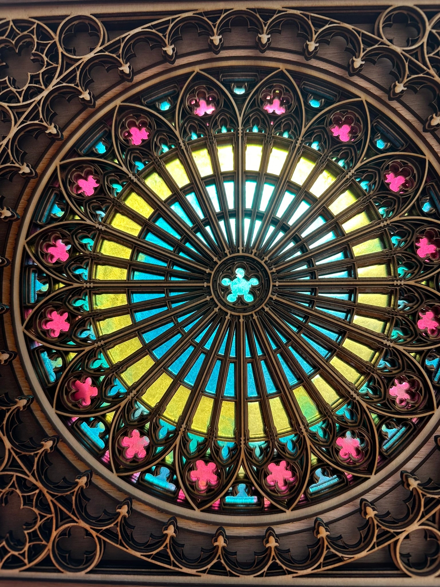 Stained Glass Window - Strasbourg Cathedral