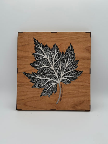 Layered Artwork - Leaf