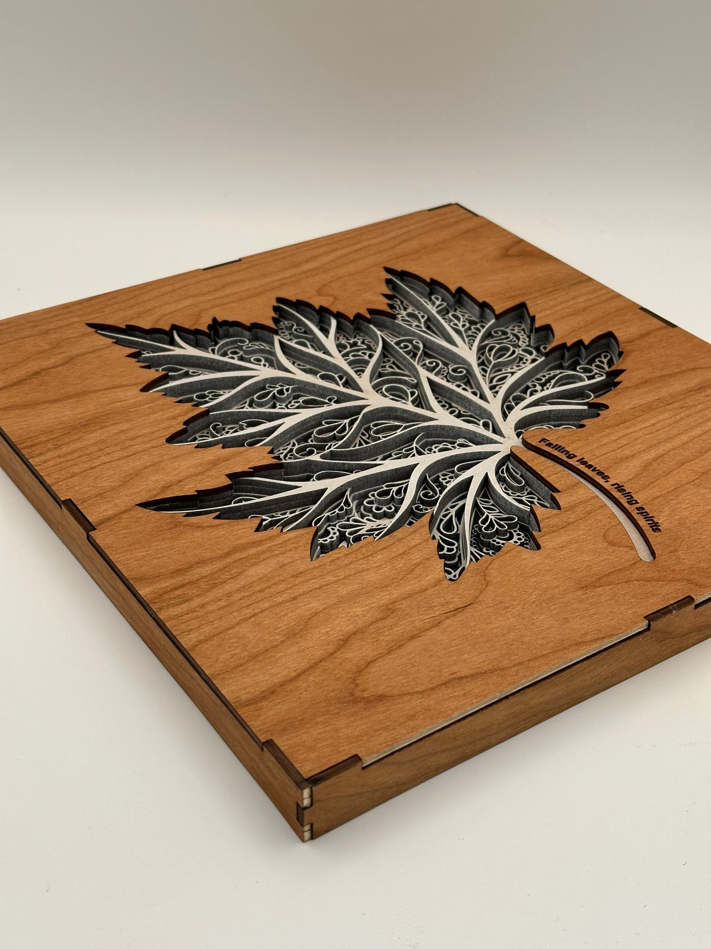 Layered Artwork - Leaf