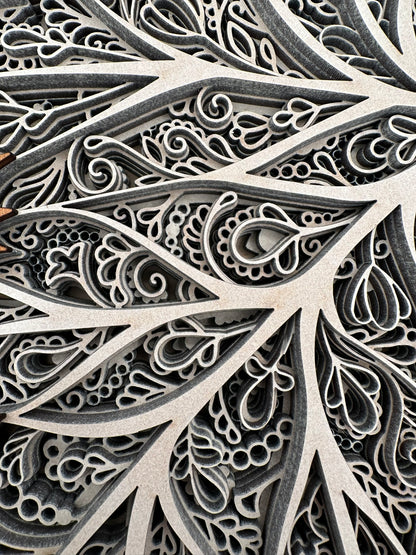 Layered Artwork - Leaf