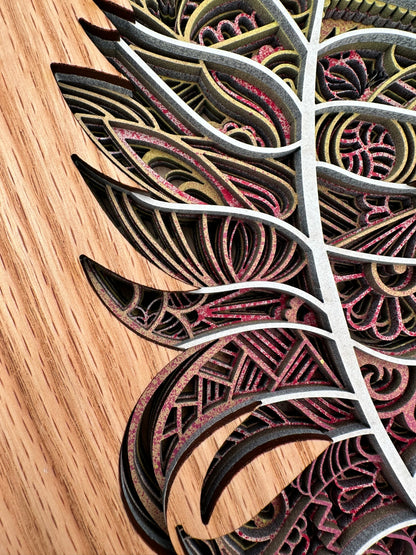 Layered Artwork - Feather
