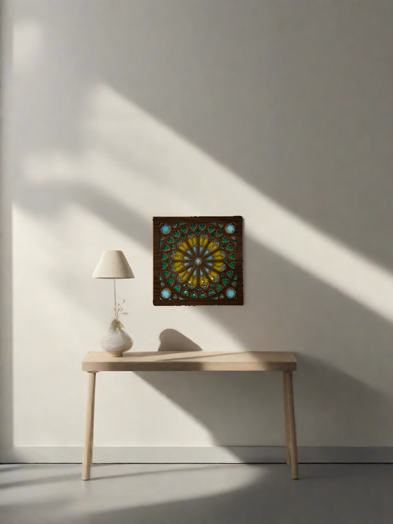 Stained Glass Window - Notre Dame Cathedral