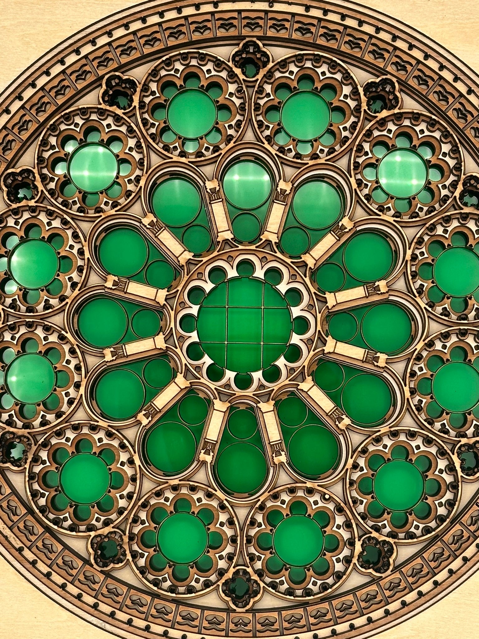 Stained Glass Window - Chartres Cathedral