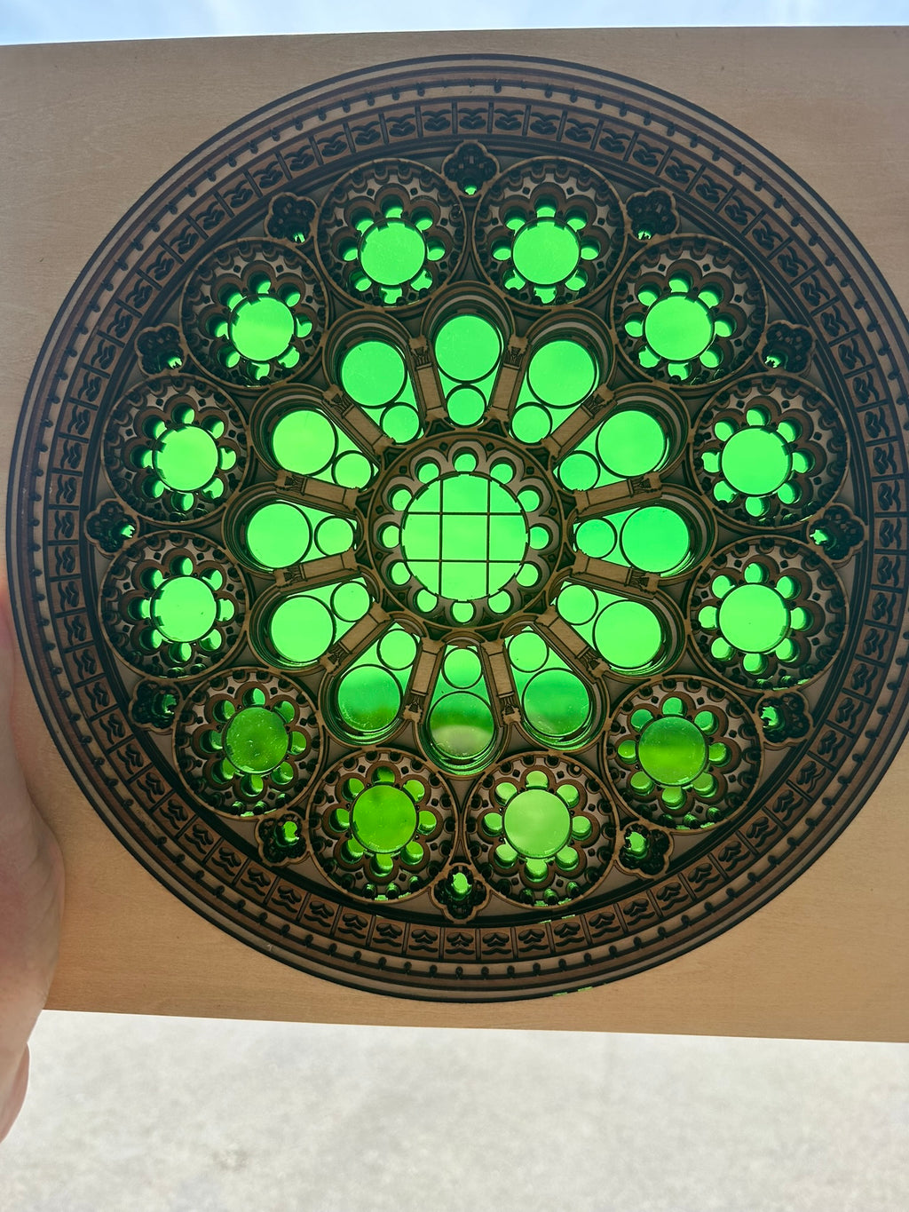 Stained Glass Window - Chartres Cathedral