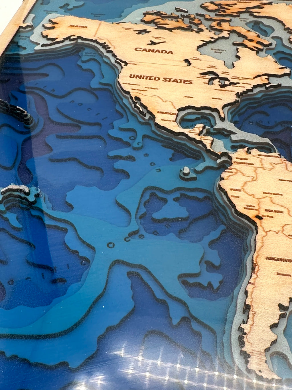 Bathymetric Map - World