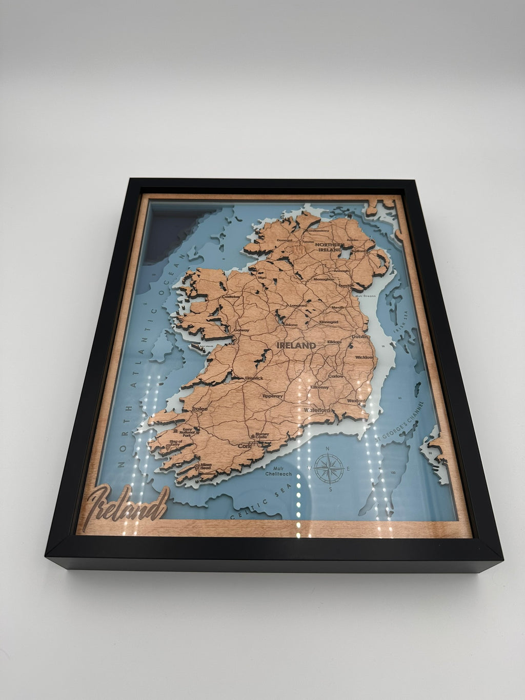 Bathymetric Map - Ireland