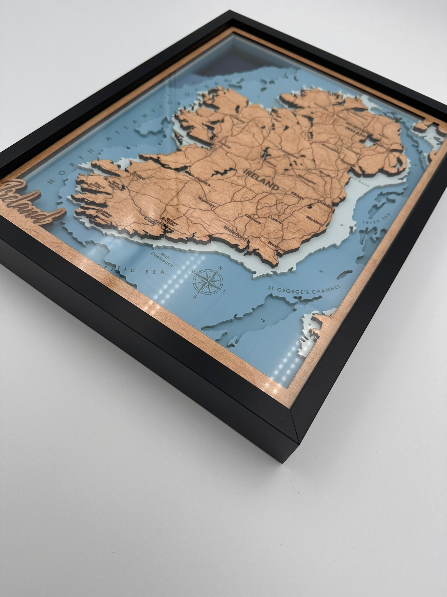 Bathymetric Map - Ireland