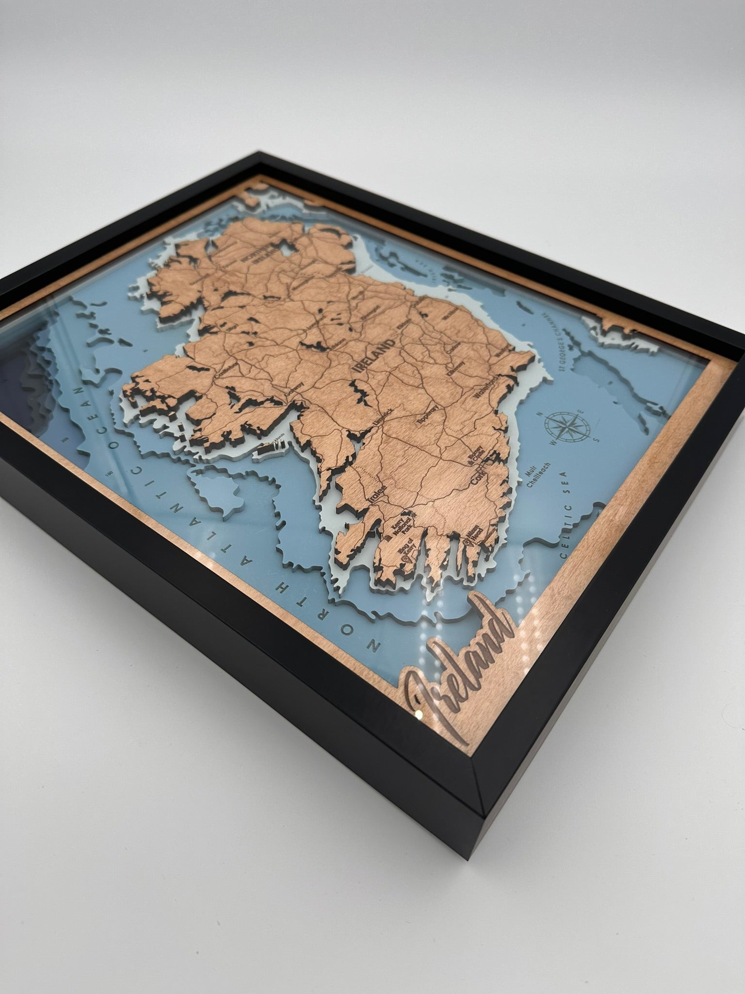 Bathymetric Map - Ireland