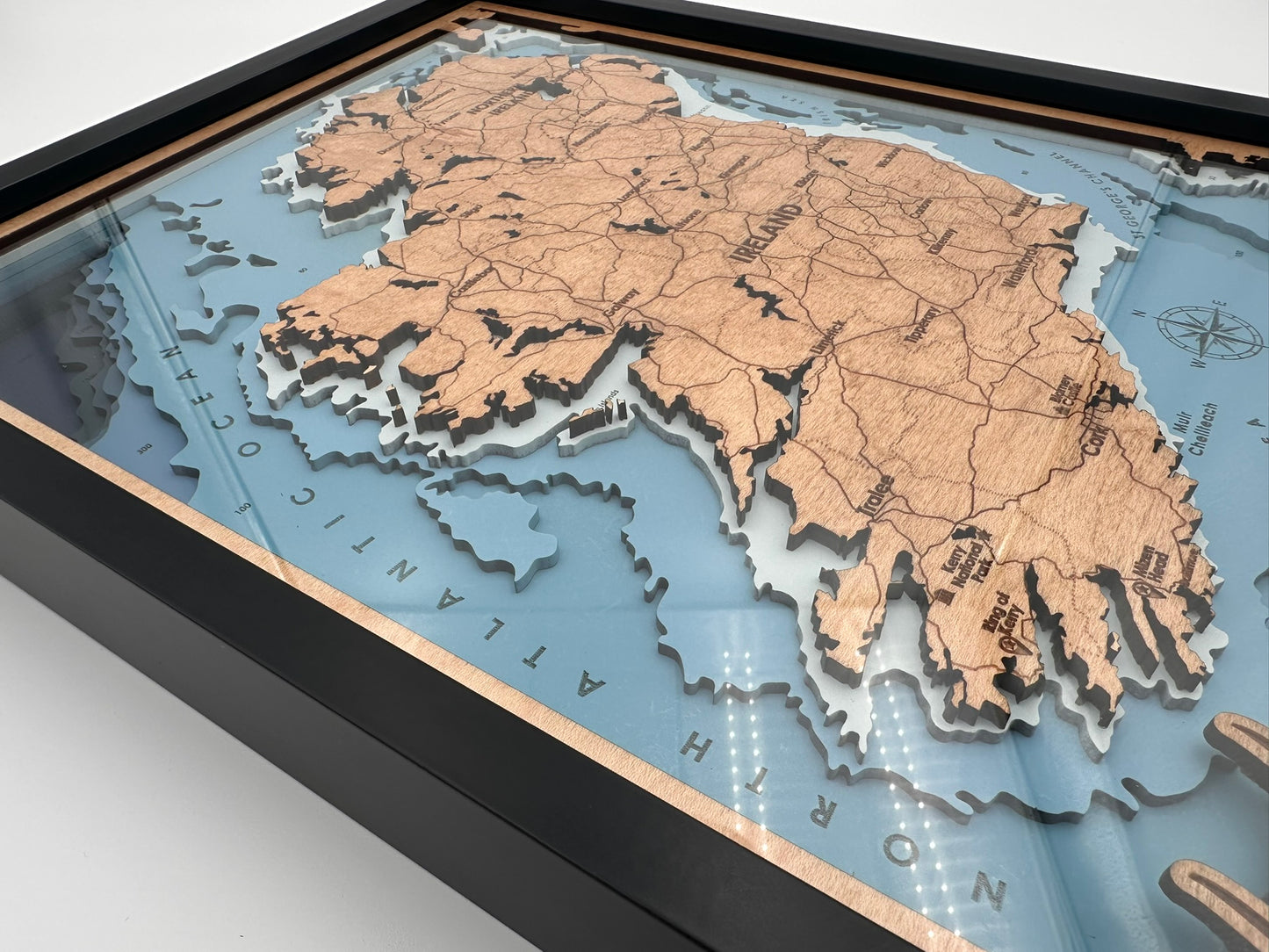Bathymetric Map - Ireland