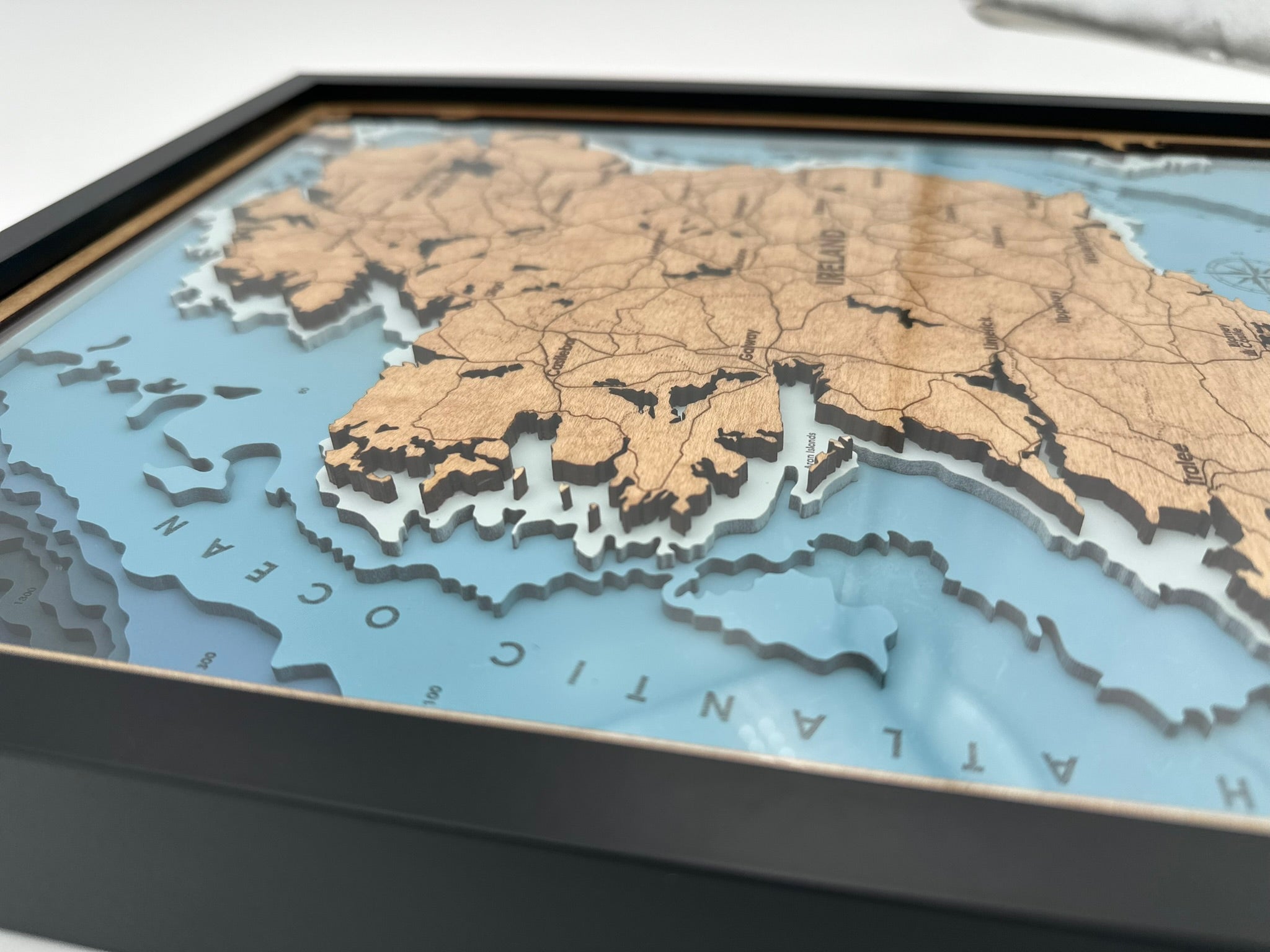 Bathymetric Map - Ireland