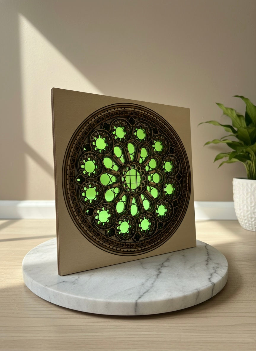 Stained Glass Window - Chartres Cathedral