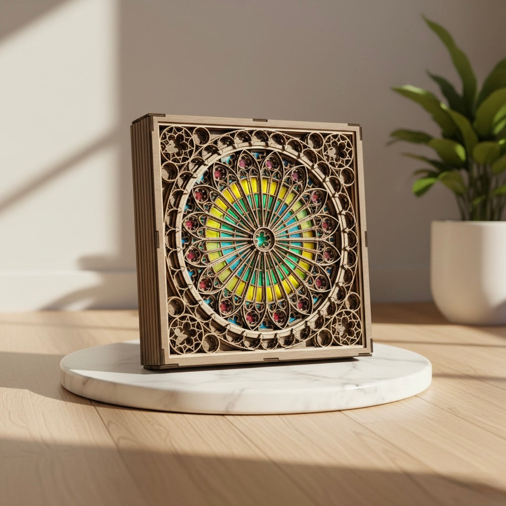 Stained Glass Window - Strasbourg Cathedral