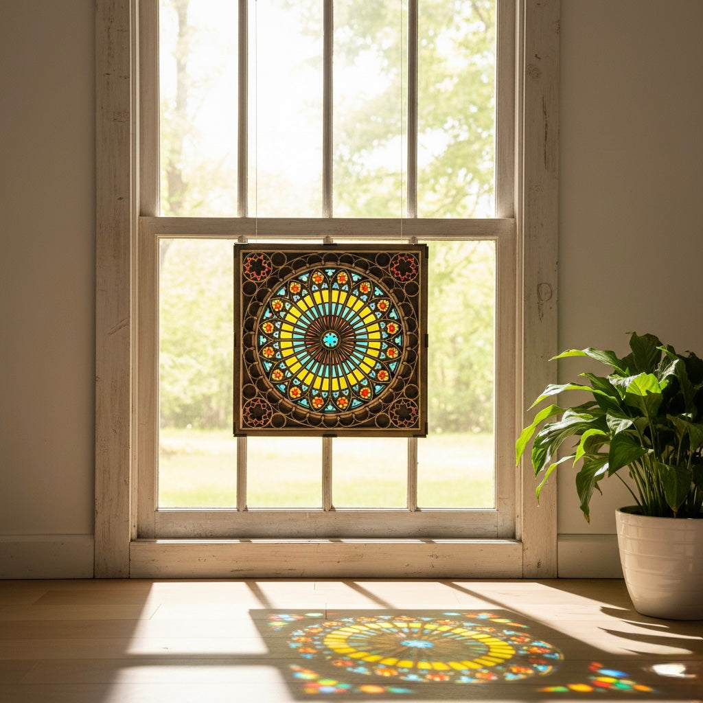 Stained Glass Window - Strasbourg Cathedral