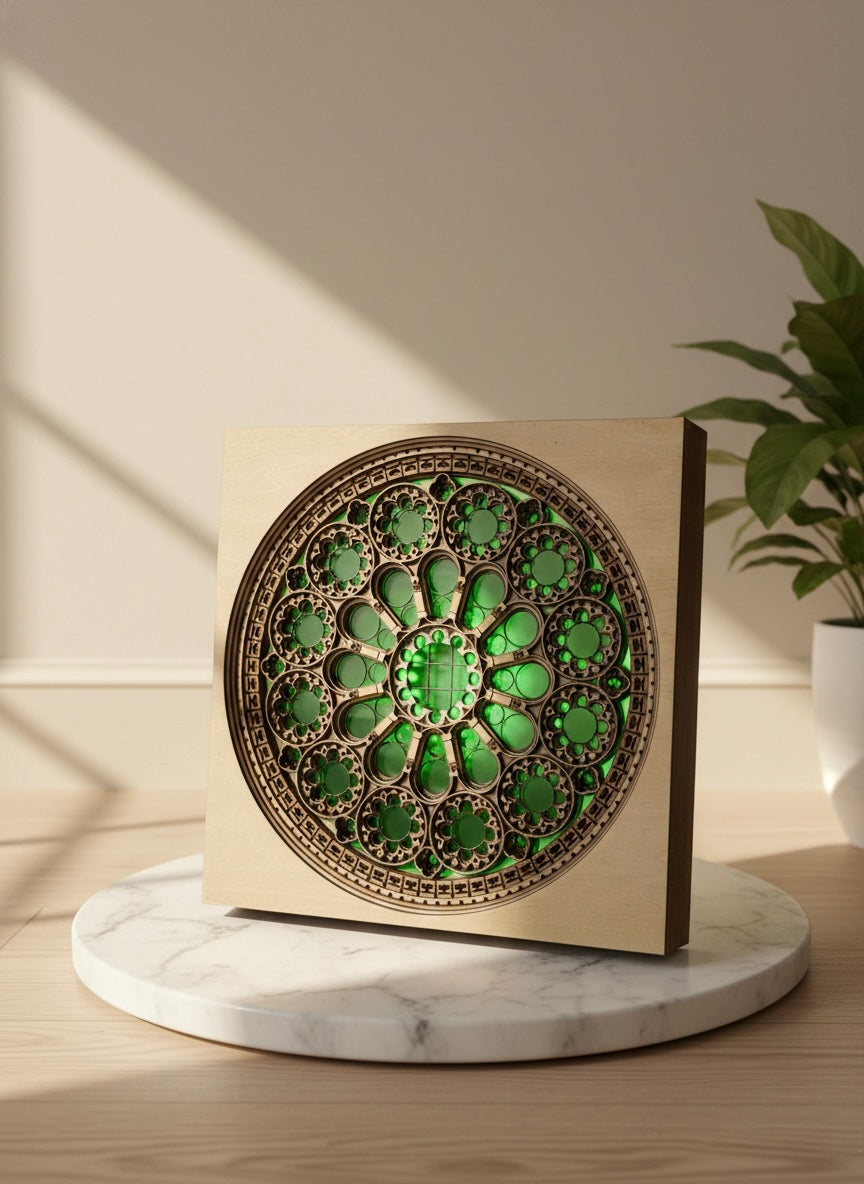 Stained Glass Window - Chartres Cathedral